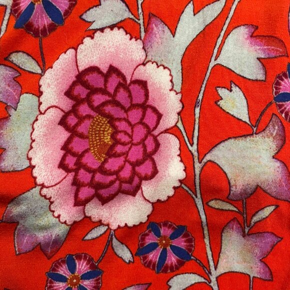 Anthropology Mock Neck Floral Dress - Picture 4 of 4